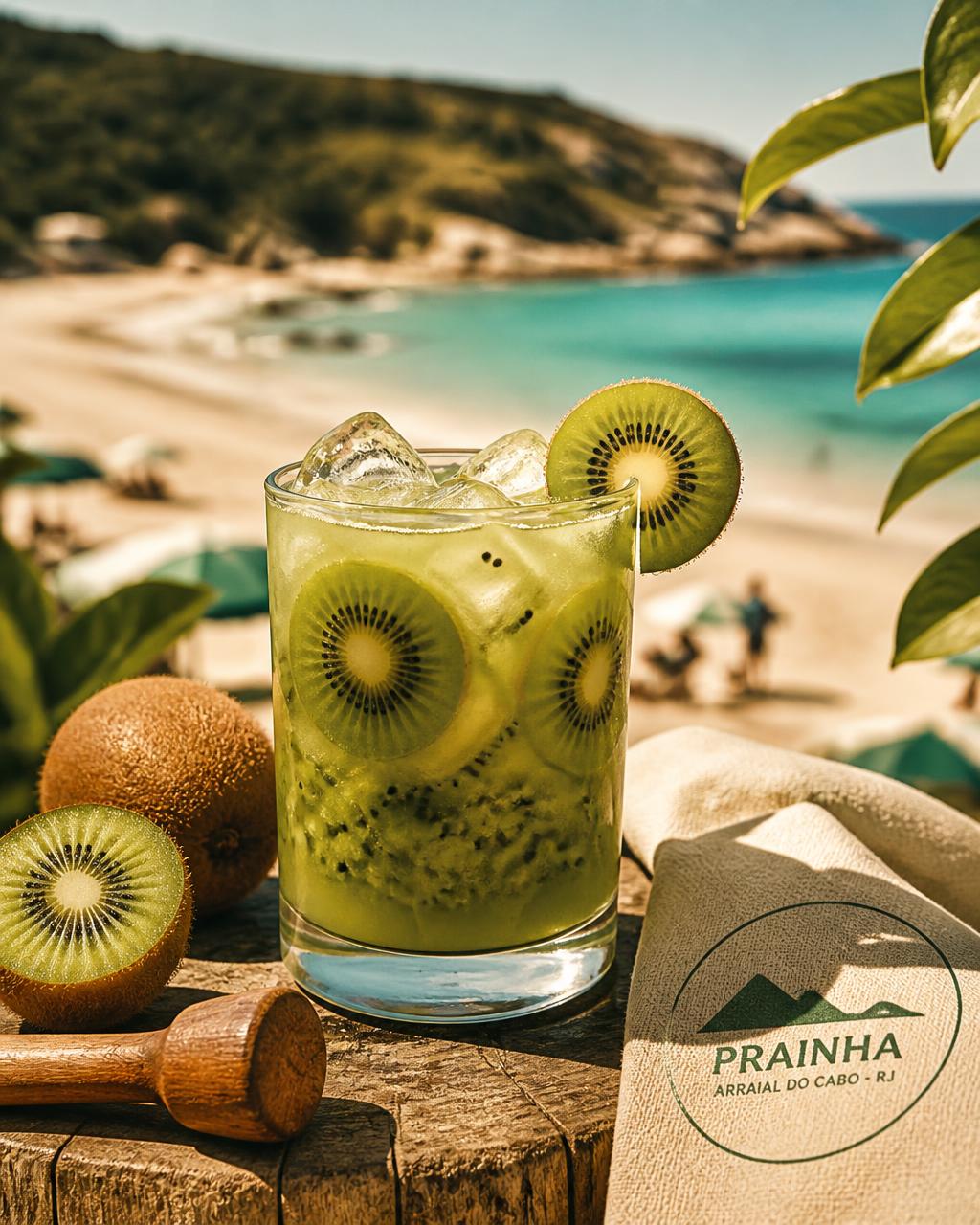 Caipirinha de kiwi